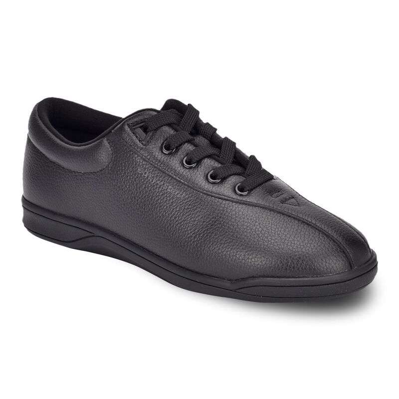 イージースピリット レディース シューズ スニーカー レザー Easy Spirit AP1 Womens Leather Sneakers Black ブラック