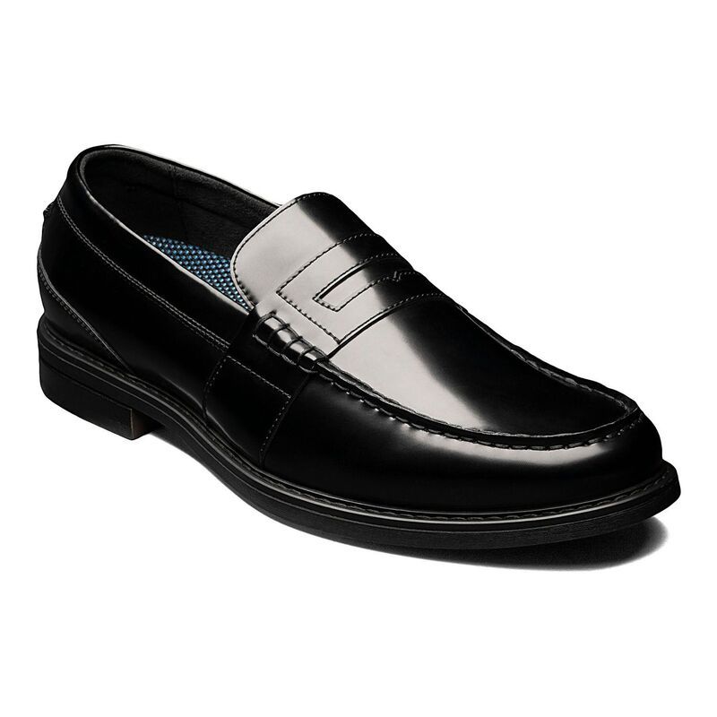 ノンブッシュ メンズ シューズ スリッポン・ローファー Nunn BushR Lincoln Mens Penny Loafers Black Multi ブラック