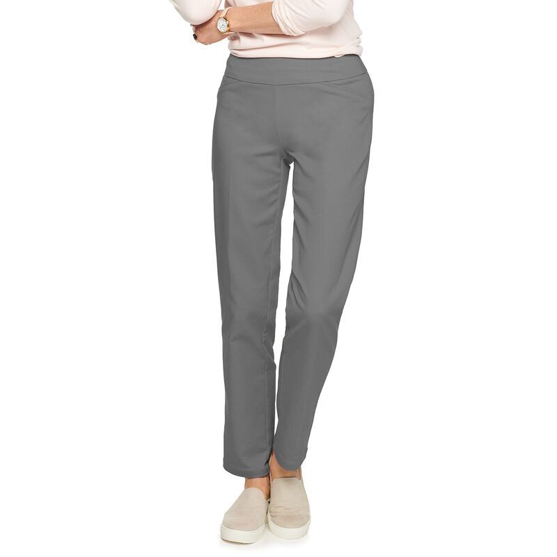 クロフト＆バロー レディース ボトムス カジュアルパンツ プチ Petite Womens Croft Barrow 4Pocket Effortlesstretch PullOn StraightL