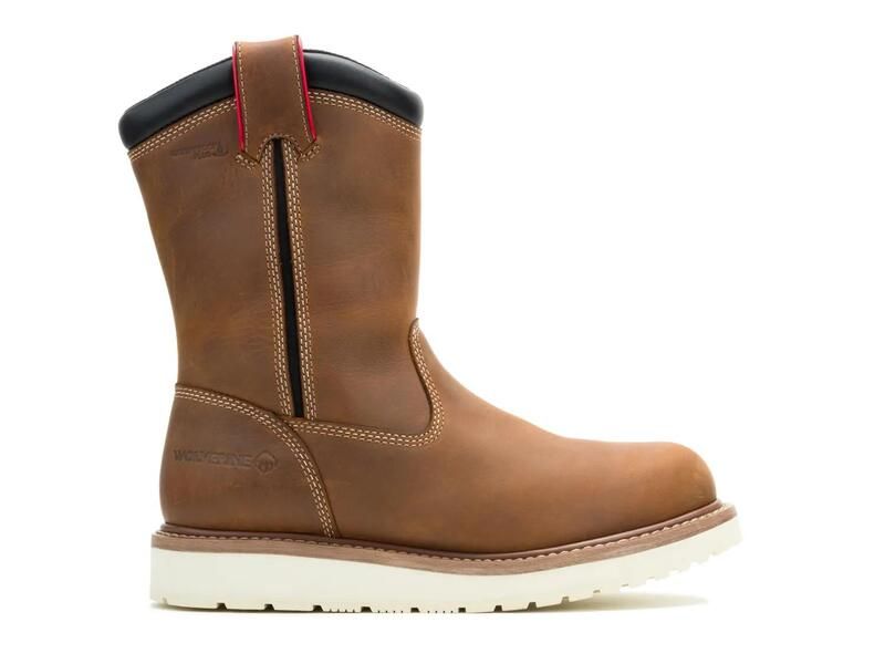 ウルヴァリン メンズ シューズ ブーツ・レインブーツ WolverineLoader II Waterproof Wellington Hyperrest Work Boot Mens Dark Br