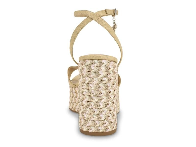 ゲス レディース シューズ サンダル GuessEverly Wedge Sandal Beige ベージュ