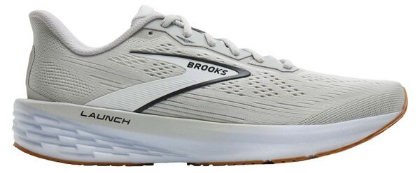 ブルックス メンズ シューズ スニーカー Brooks Mens Launch 12 Running Shoes OysterWhitePhantom ホワイト