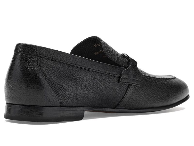 ジョンストンアンドマーフィー メンズ シューズ スリッポン・ローファー Johnston Murphy Higgins Bit Loafers Black Full Grai ブラック