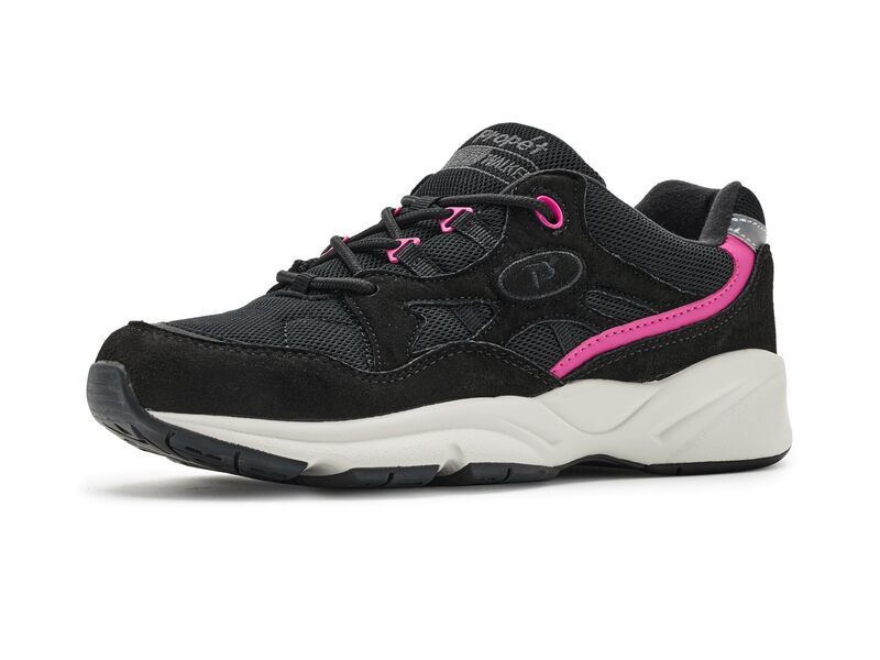 プロペット レディース シューズ スニーカー Propet Stability Fusion BlackPink ブラック
