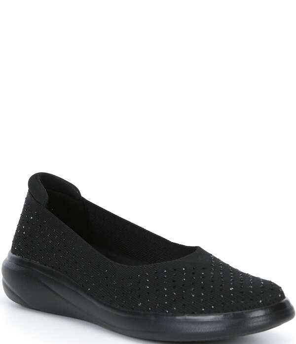 アレックスマリー レディース シューズ サンダル Alex Marie Ari Washable Jewel Embellished Flats Black ブラック