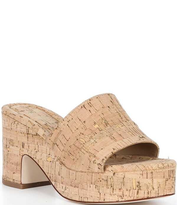 アントニオ メラーニ レディース シューズ サンダル プラットフォーム Antonio Melani Roby Cork Platform Sandals Natural