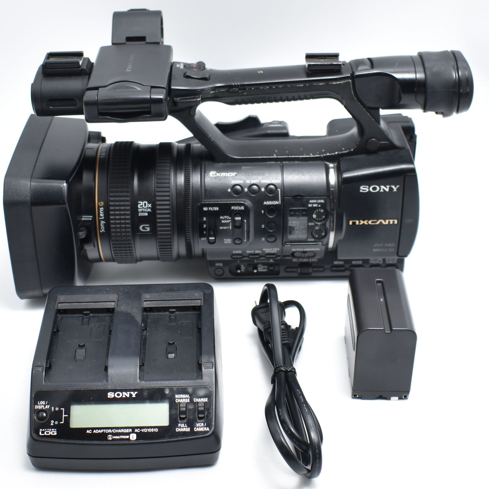 B#12401 SONY HXR-NX5J NXCAMカムコーダー