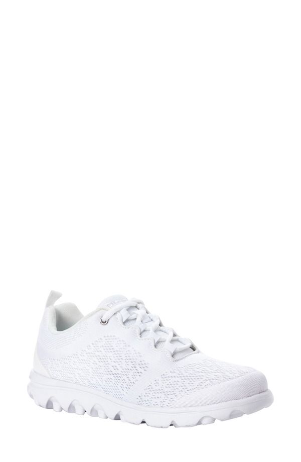 プロプト レディース シューズ スニーカー レース ニット ProptravelActiv Knit LaceUp Sneaker White ホワイト