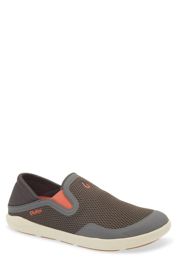 オルカイ メンズ シューズ スニーカー OluKai Moku SlipOn Sneaker Island Salt Koi