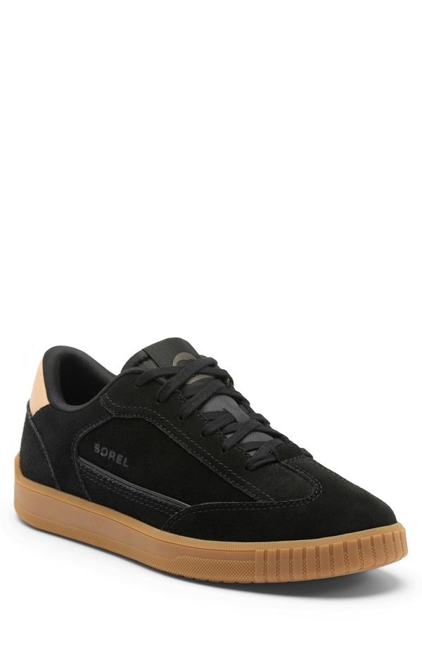 ソレル レディース シューズ スニーカー レース SOREL Ona Drift LaceUp Sneaker Black Sea Salt ブラック