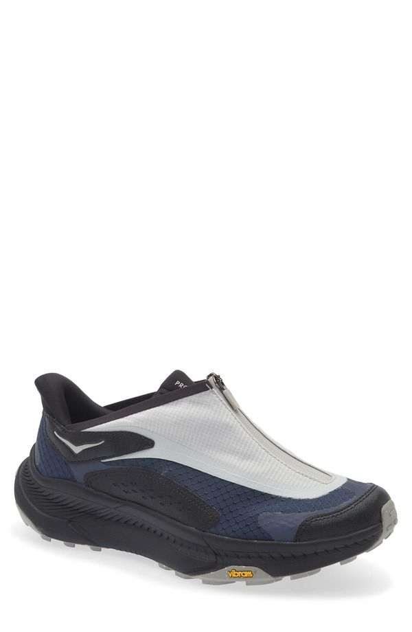 ホカオネオネ レディース シューズ スニーカー HOKA Projectransport Zip Sneaker Black Varsity Navy ブラック