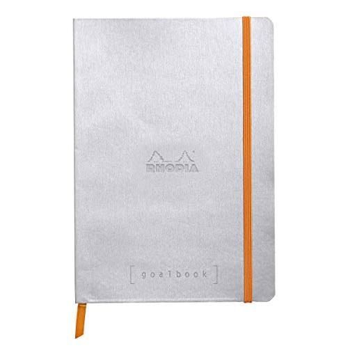 RHODIA(ロディア) ロディア ノート ロディアラマ ゴールブック A5 ドット方眼罫 240ページ ペンホルダー付き イタリア製合皮カバー