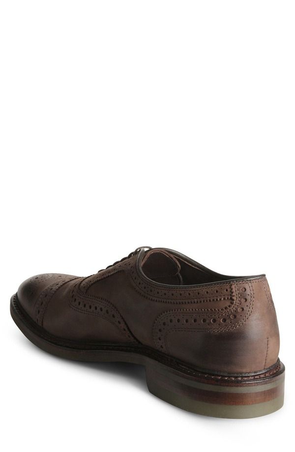 アレン エドモンズ メンズ シューズ オックスフォード キャップ Allen Edmondstrandmok Cap Toe Oxford Brown ブラウン