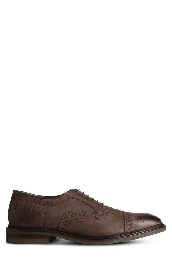 アレン エドモンズ メンズ シューズ オックスフォード キャップ Allen Edmondstrandmok Cap Toe Oxford Brown ブラウン