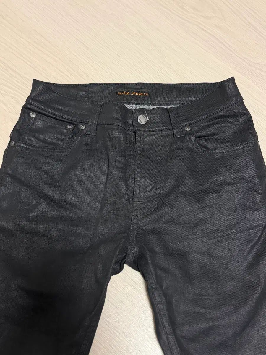 ヌーディージーンズ Nudie Jeans ollie dry pure black
