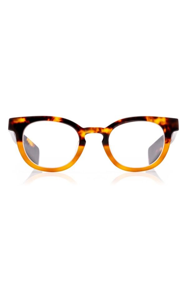 アイブブス レディース アクセサリー サングラス・アイウェア eyebobs Total Wit 45mm Round Readinglasses Tortoise To Amber Fade アンバ