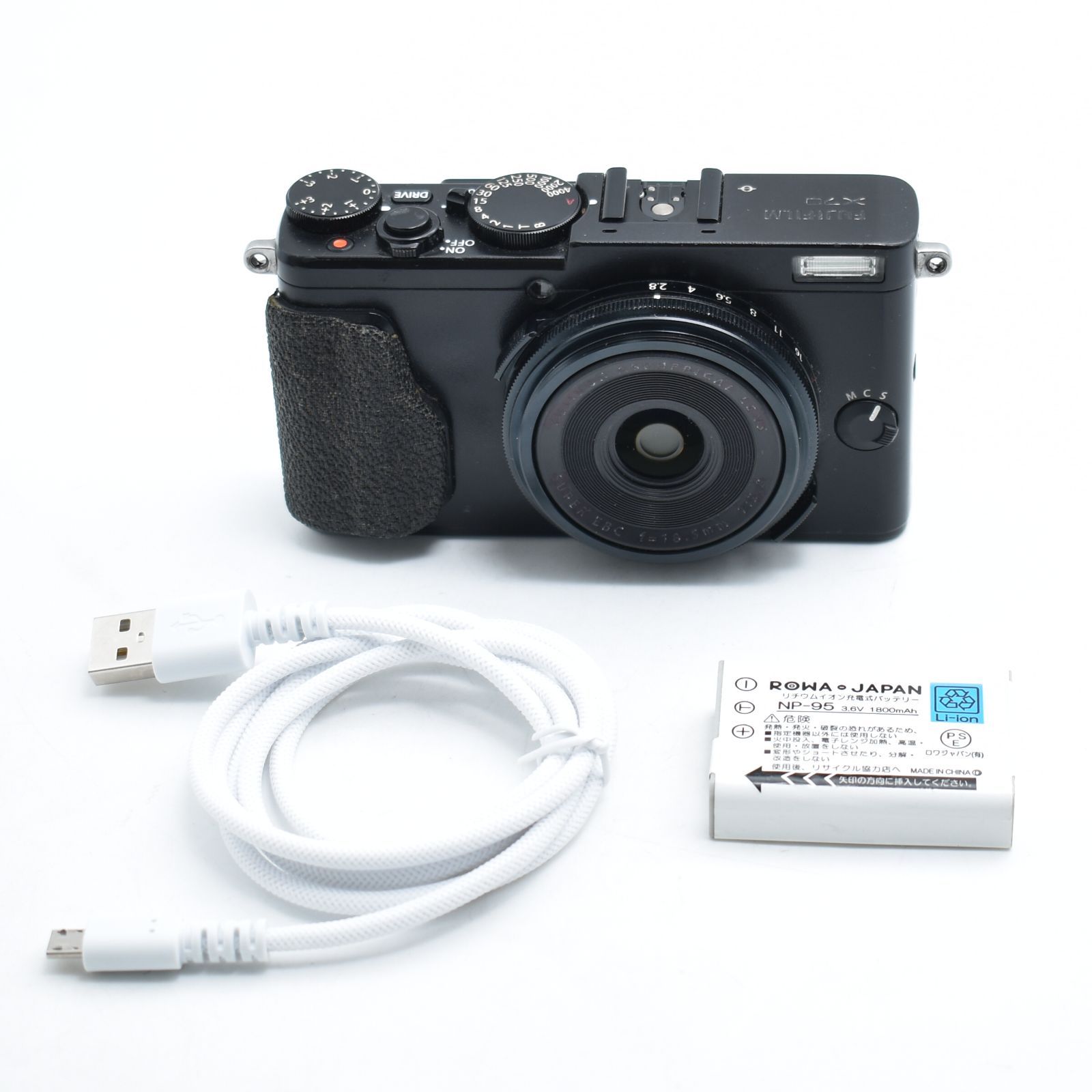 B#12644 富士フイルム デジタルカメラ X70 ブラック X70-B