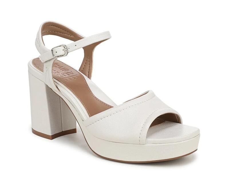 ナチュライザー レディース シューズ サンダル プラットフォーム NaturalizerPetra Platform Sandal White ホワイト