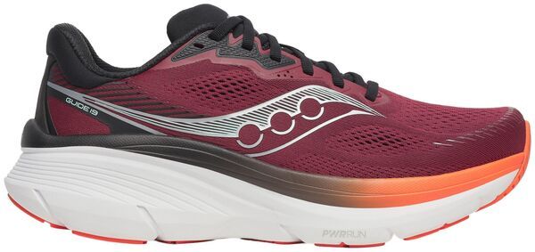 サッカニー メンズ シューズ スニーカー Saucony Mens Guide 19 Running Shoes CrimsonFire クリムゾン