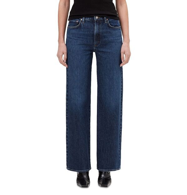 アゴルド レディース ボトムス デニムパンツ ジーンズ AGOLDE Harper Mid Rise Relaxed Straight Jeans in Echo