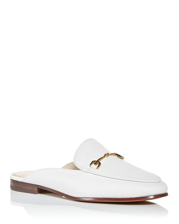 サムエデルマン レディース シューズ サンダル Sam Edelman Womens Linnie Apron Toe Mules White ホワイト