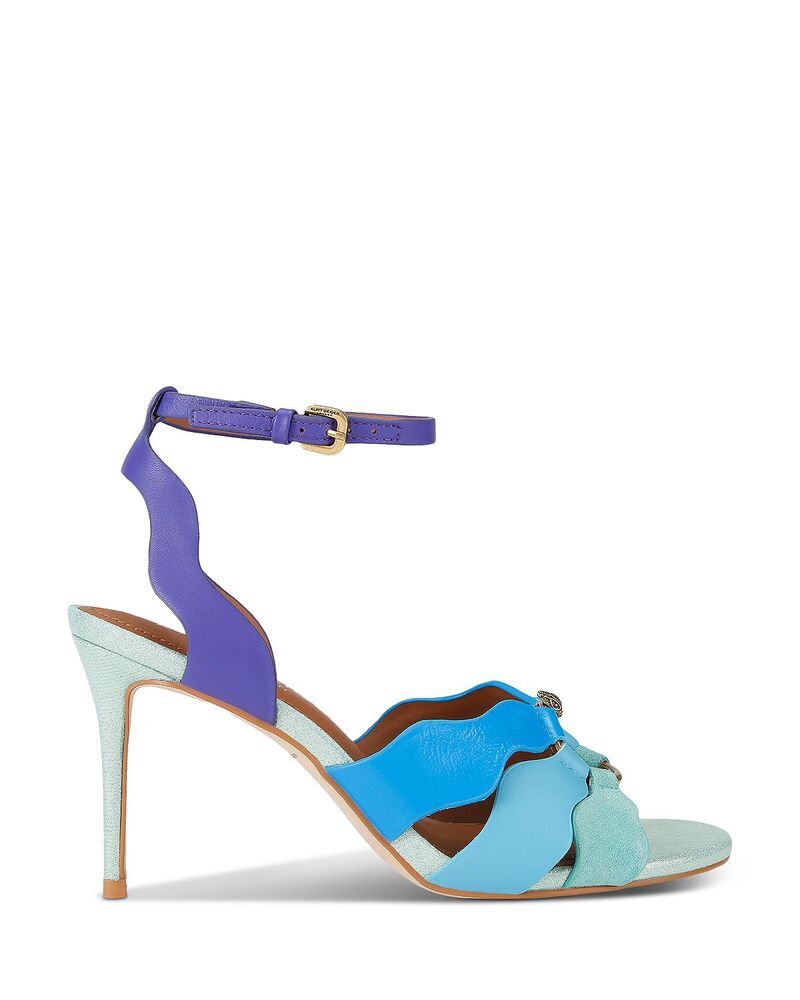 カートジェイガーロンドン レディース シューズ サンダル KURT GEIGER LONDON Womensun Wave Sandals Open Blue ブルー