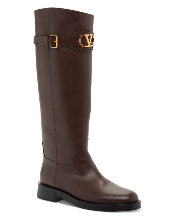 ヴァレンティノ レディース シューズ ブーツ・レインブーツ Valentino Garavani Womens Riding Boots Fondant