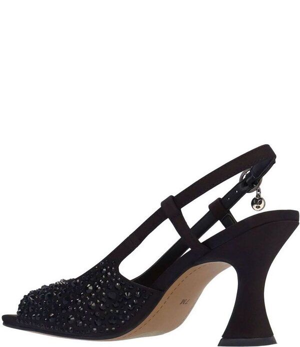 ジェイレニー レディース シューズ サンダル サテン J Renee Loredana Rhinestone Satin Slingback Dressandals Black ブラック ジェイレニー レディース シューズ サンダル サテン J Renee Loredana Rhinestone Satin Slingback Dressandals Black ブラック