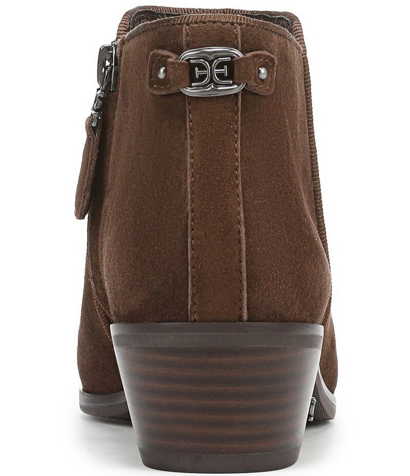 サムエデルマン レディース シューズ ブーツ・レインブーツ スエード ブーツ Sam Edelman Petty Suede Booties Mustang Brown ブラウン
