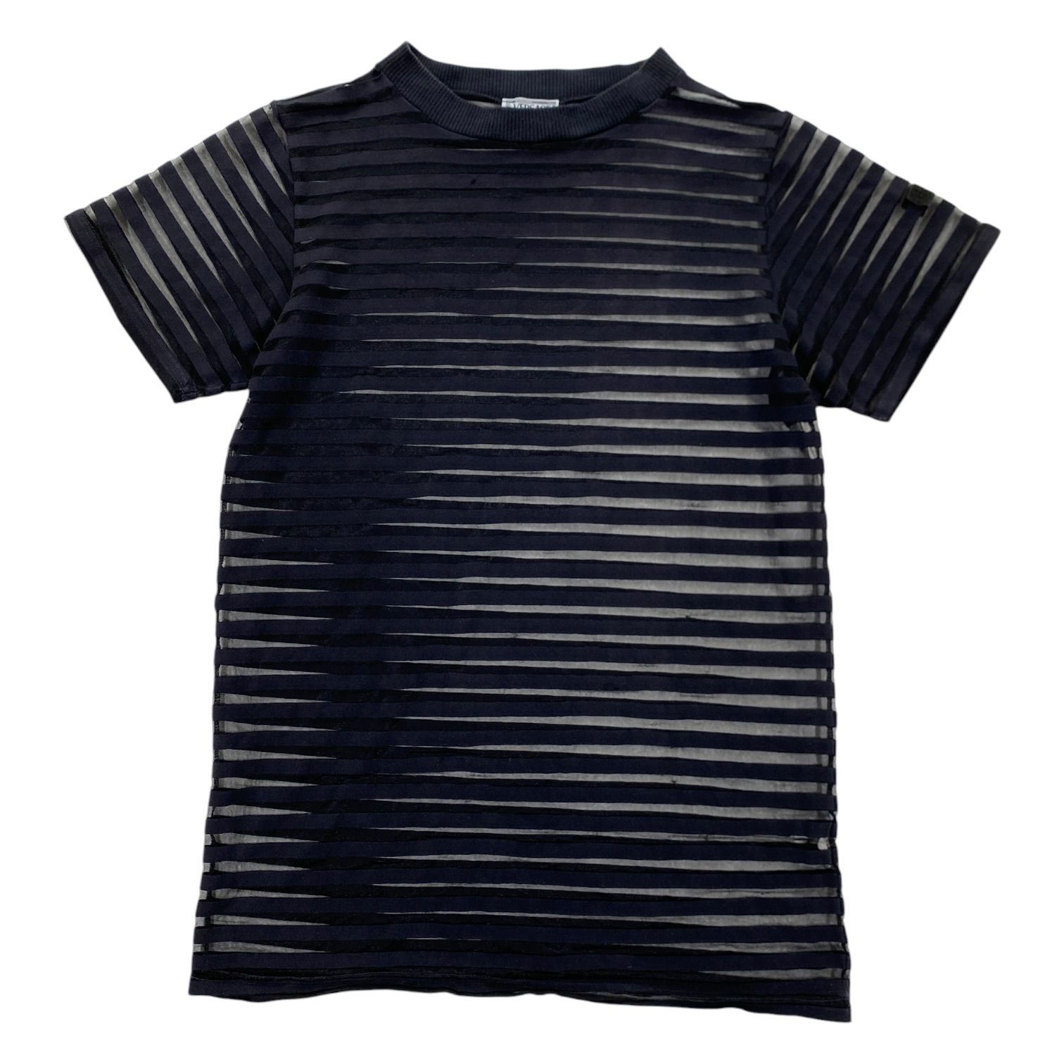 90s Versace SPORT Made in Italy See-through Border T-shirt