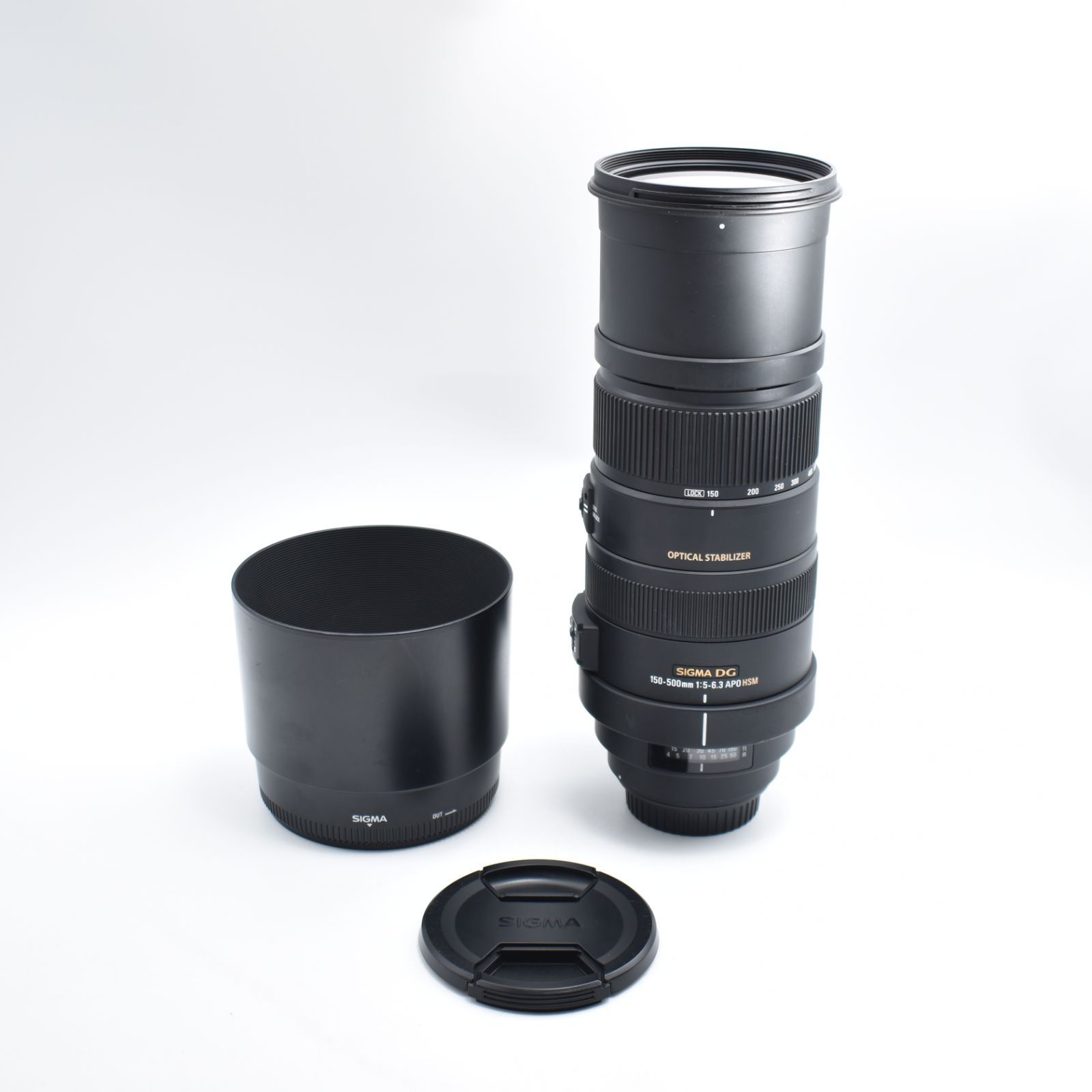 B#12680 シグマ(Sigma) SIGMA 超望遠ズームレンズ APO 150-500mm F5-6.3 DG OS HSM キヤノン用 フルサイズ対応 737542