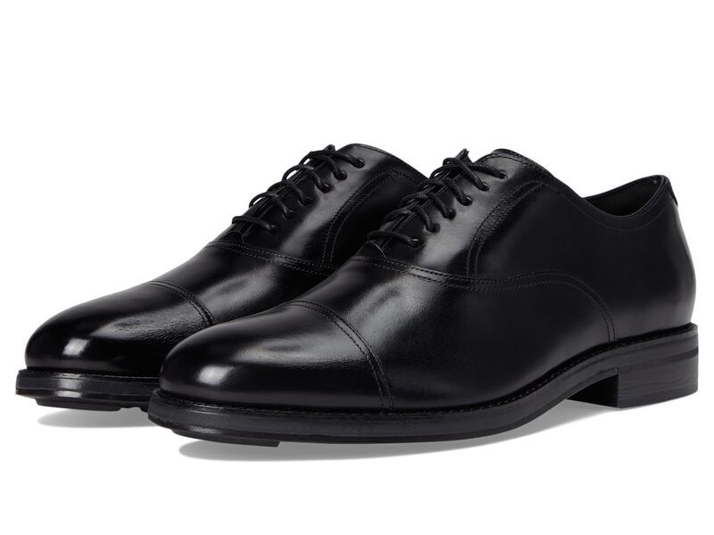 コールハーン メンズ シューズ オックスフォード キャップ Cole Haan Ledley Grand Cap Toe Oxfords BlackBlack ブラック