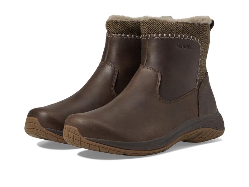 メレル レディース シューズ ブーツ・レインブーツ Merrell Encore Ice 5 Mid Zip Bracken