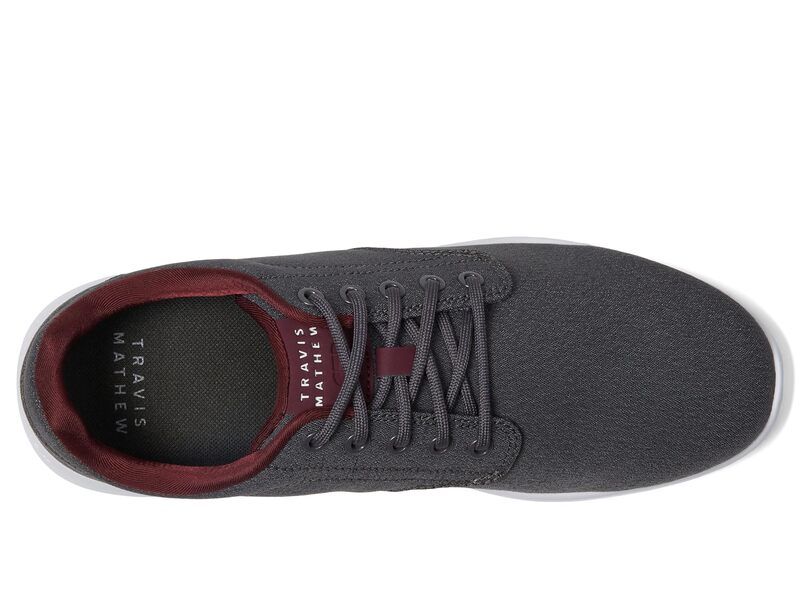 トラビスマヒュー メンズ シューズ スニーカー TravisMathew The Daily 20 Woven Heather Grey Pi グレー