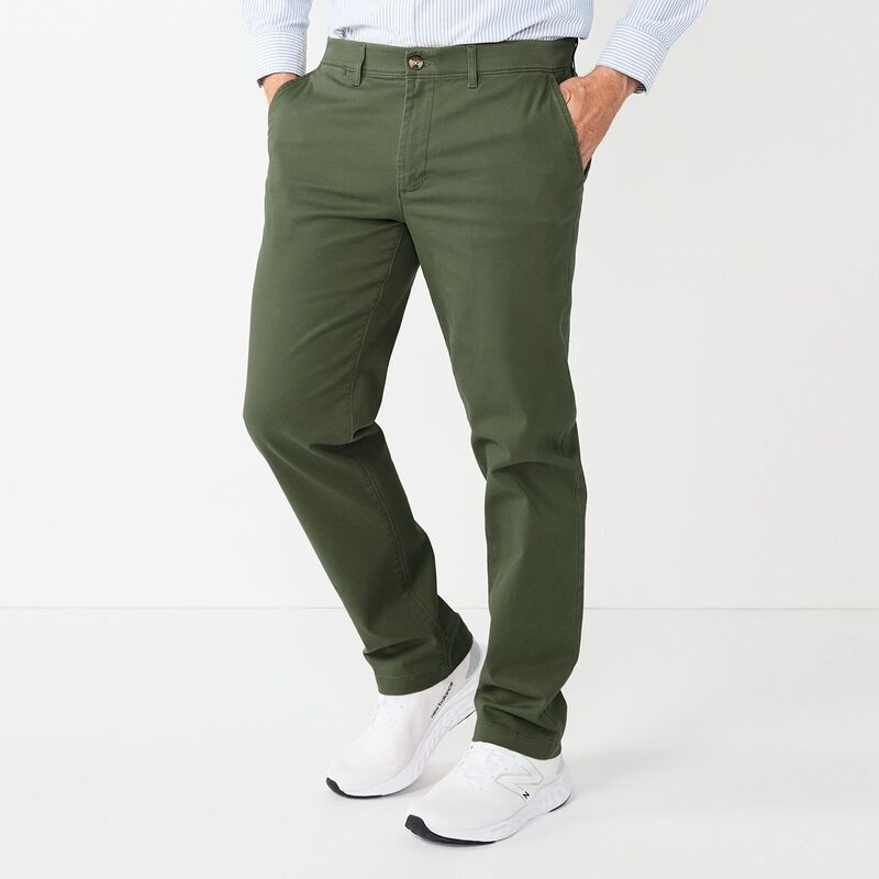 ソノマ レディース ボトムス カジュアルパンツ Mensonoma Goods For Life Flexwear StraightFit Chinos Dark Olive オリーブ
