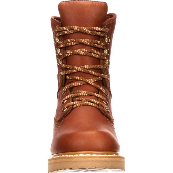 ジョージブーツ メンズ シューズ ブーツ・レインブーツ Georgia Boot Mens 8 Wedge Work Boot Barracuda Gold ゴールド