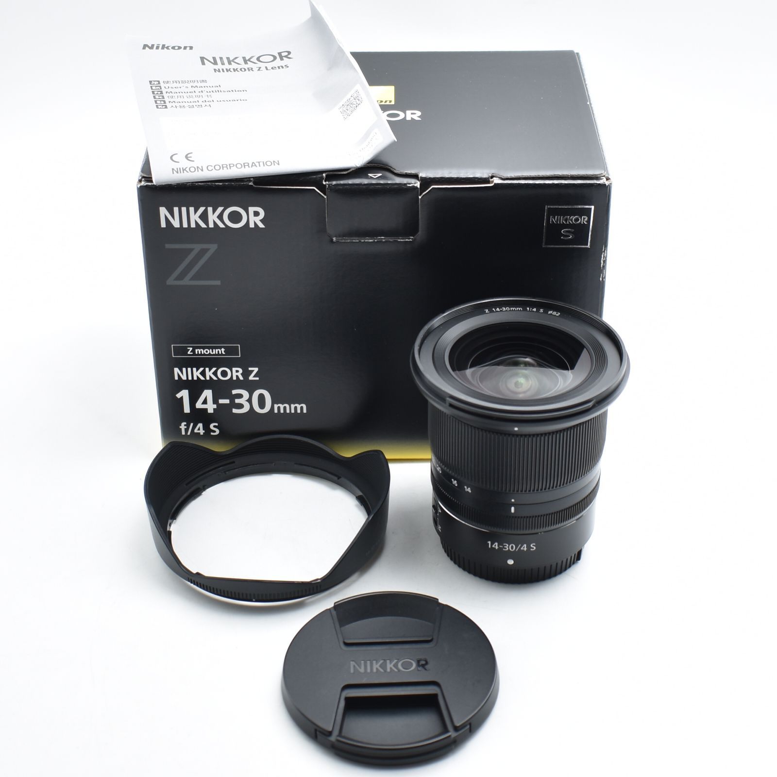 B#12699 Nikon 超広角ズームレンズ NIKKOR Z 14-30mm f/4S Zマウント フルサイズ対応 Sライン NZ14-30 4