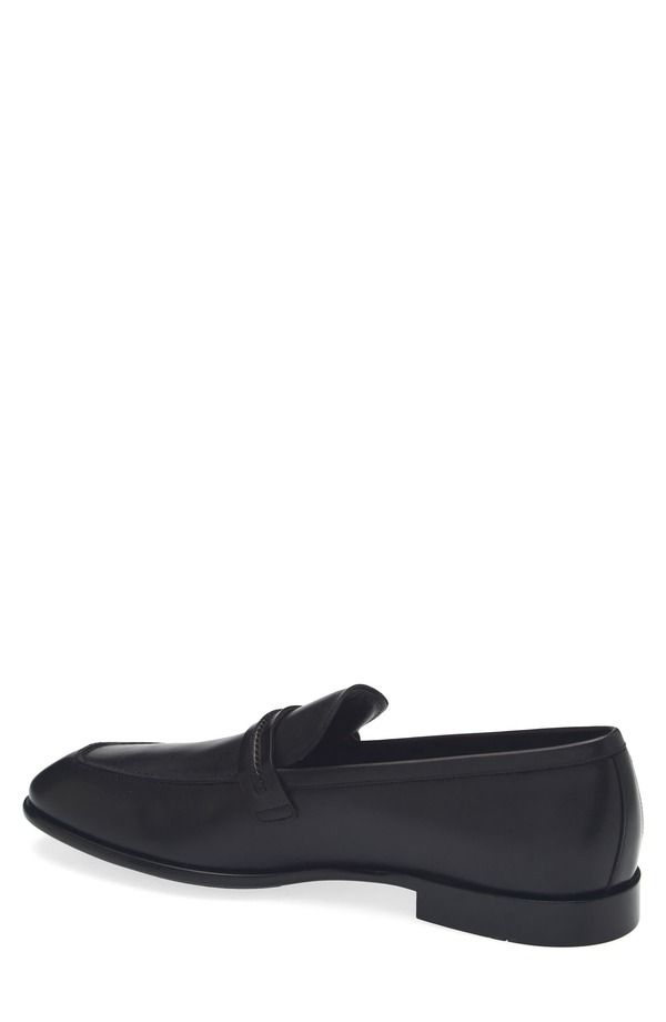 フェラガモ メンズ シューズ スリッポン・ローファー FERRAGAMO Terence Apron Toe Loafer Nero