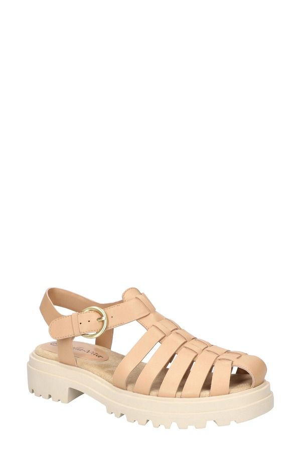 ベラヴィータ レディース シューズ サンダル Bella Vita Sinclaire Fisherman Sandal Naturaleather