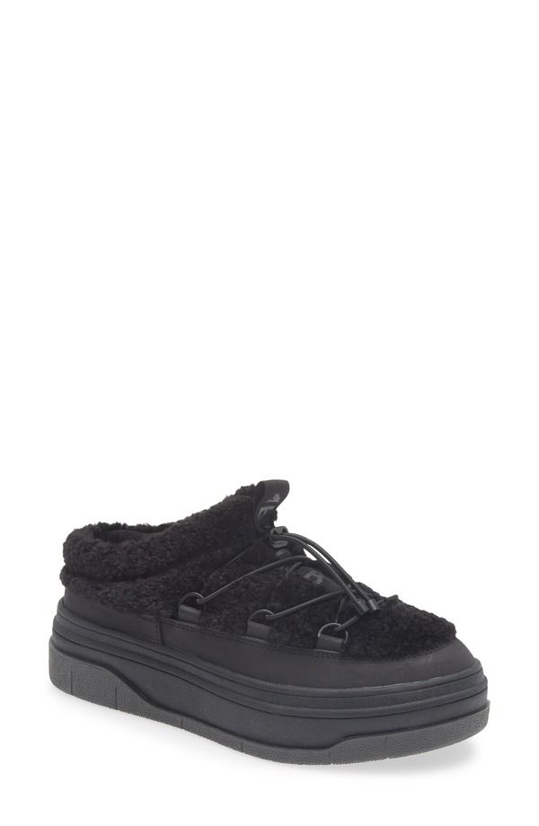 パジャール レディース シューズ サンダル プラットフォーム スニーカー Pajar Jules Waterproof Platform Sneaker Mule Black ブラック
