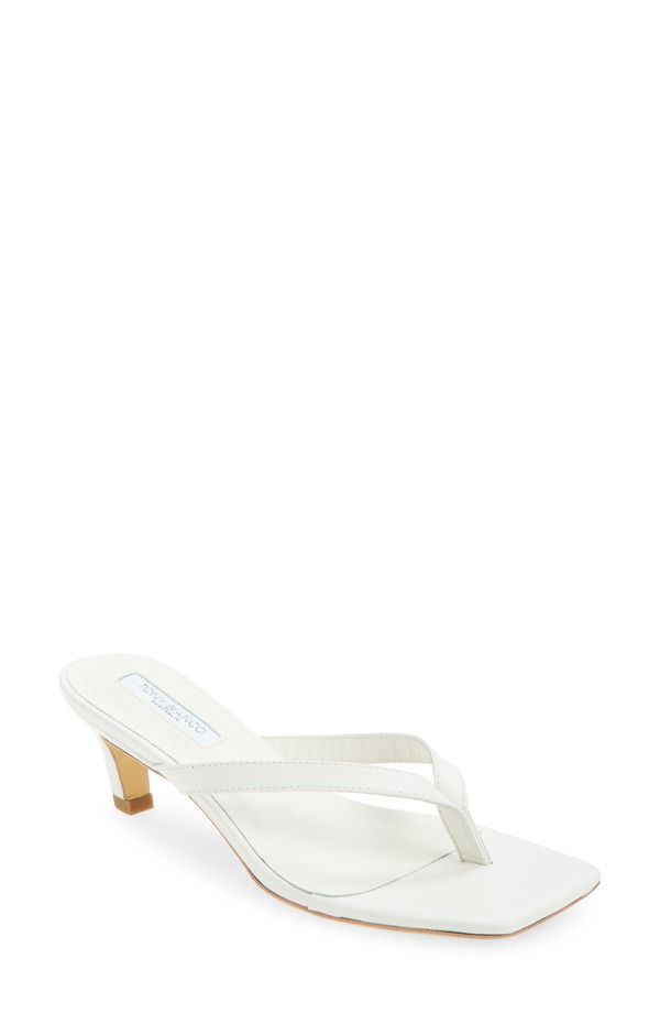 トニービアンコ レディース シューズ サンダル Tony Bianco Topaz Flip Flop White Nappa ホワイト