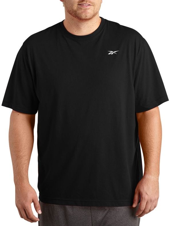 リーボック メンズ トップス Tシャツ ジャージー Reebok Performance Jersey Tech TShirt Black ブラック