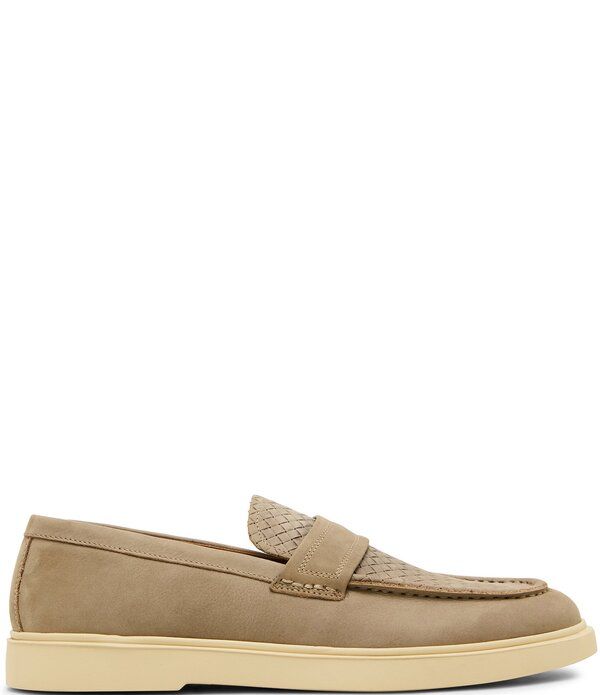 スティーブ マデン メンズ シューズ スリッポン・ローファー Steve Madden Mens Pecos Nubuck Casual Slip On Loafers Grey グレー