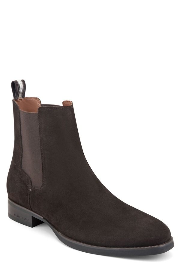 ケネスコール メンズ シューズ ブーツ・レインブーツ チェルシーブーツ チェルシー Kenneth Cole New York Raymond Chelsea Boot Mocha Silver モカ