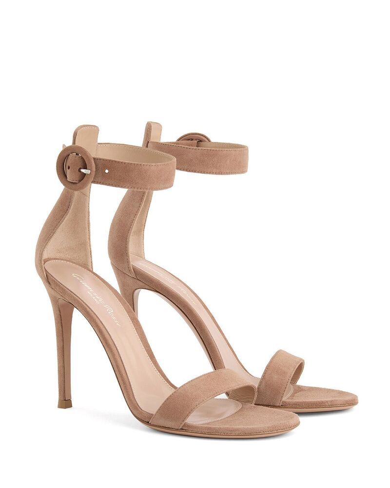 ジャンヴィト ロッシ レディース シューズ サンダル Gianvito Rossi Womens Women Portofino 105 Sandals Pink Nappa Leather ピンク