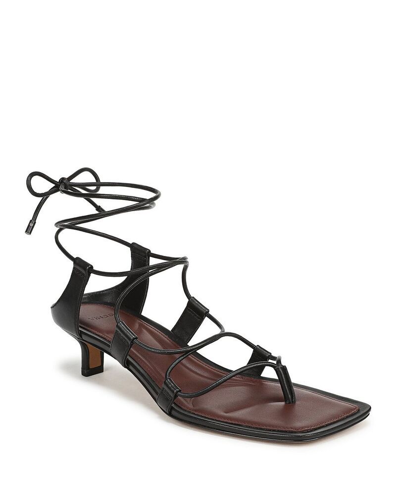 ヴィンス レディース シューズ サンダル アンクル Vince Womens Paulette Ankle Tie Sandals Black ブラック