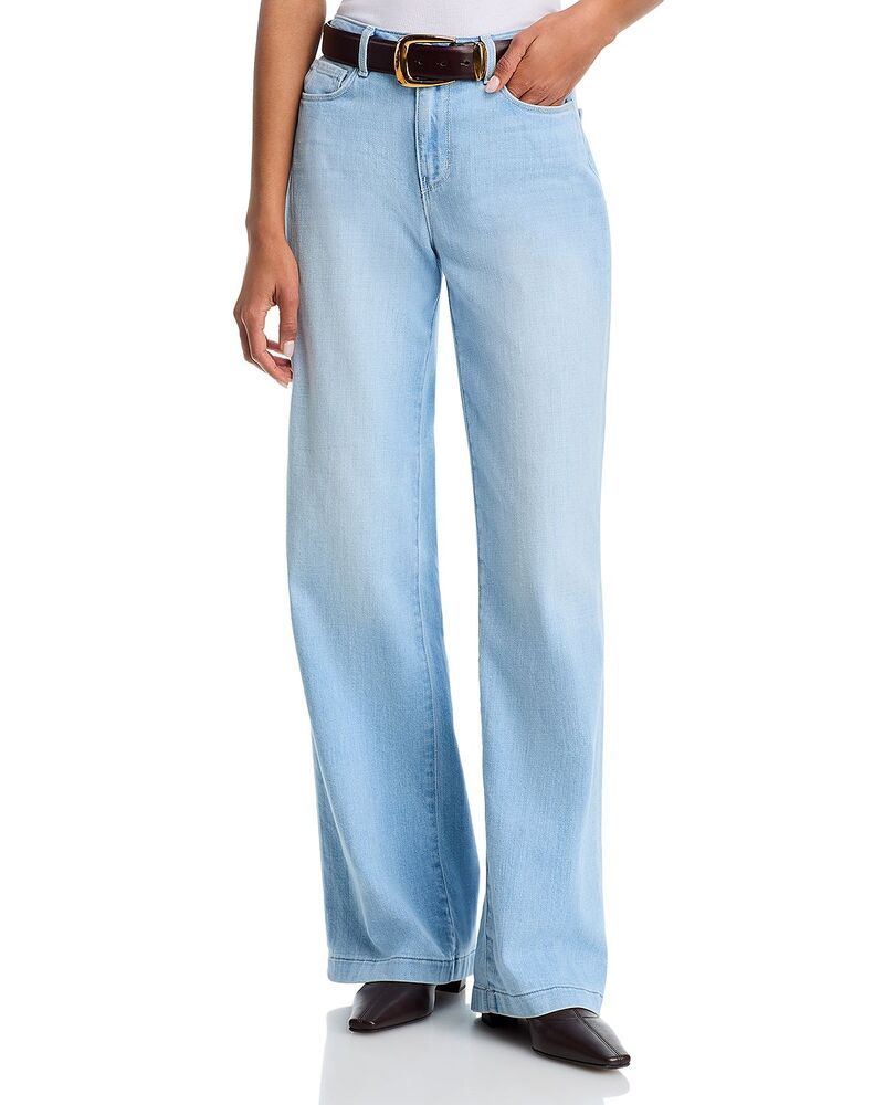 ラジャンス レディース ボトムス デニムパンツ ワイドレッグ ジーンズ LAGENCE Scottie High Rise Wide Leg Jeans in Bayridge