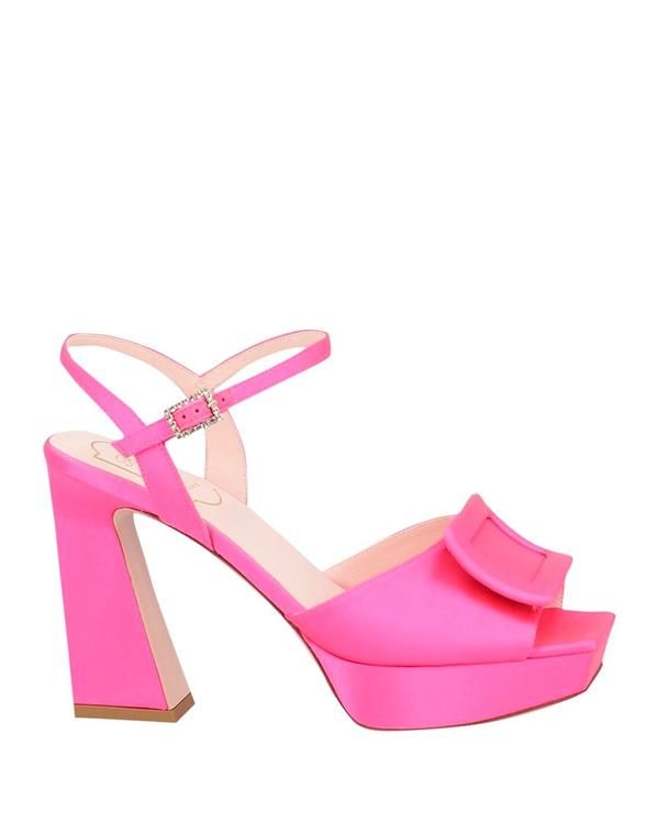 ロジェ・ヴィヴィエ レディース シューズ サンダル ROGER VIVIER サンダル Fuchsia フューシャ