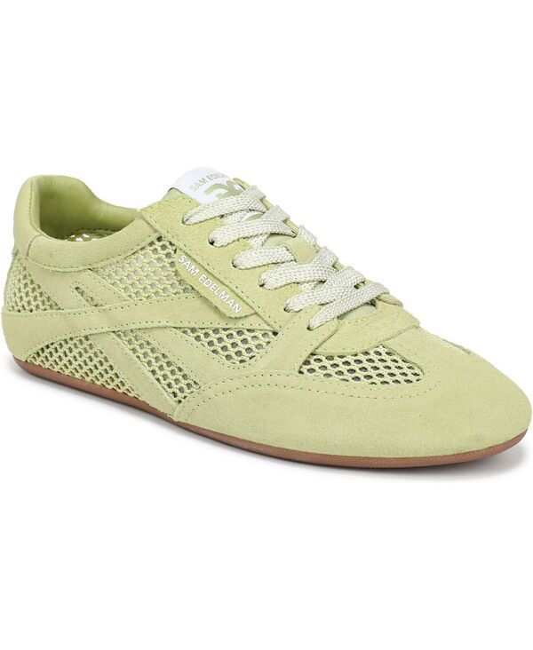 サムエデルマン レディース シューズ スニーカー レース Sam Edelman Womens Tobi LaceUp Sneakers Citron Green グリーン