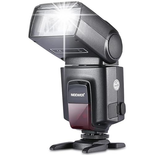 R◆NEEWER TT560 フラッシュストロボ カメラスピードライト GN38 5600K マニュアル S1/S2モード0.1?5秒リサイクル 標準ホットシュー付きDSLR＆ミラーレスカメラに対応 bec94063